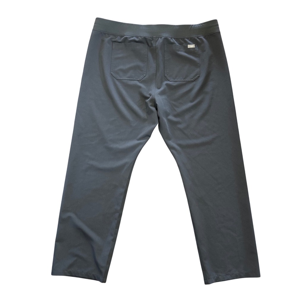 Figs High Waisted Livingston Basic Scrub Pants Women's Size XXL Charcoal PO 1873 - Picture 5 of 6
